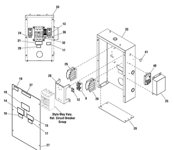 Part Location Diagram of 317371YP Briggs and Stratton Decal